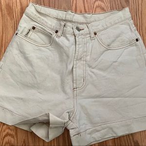 BONGO High Waisted Jean Shorts